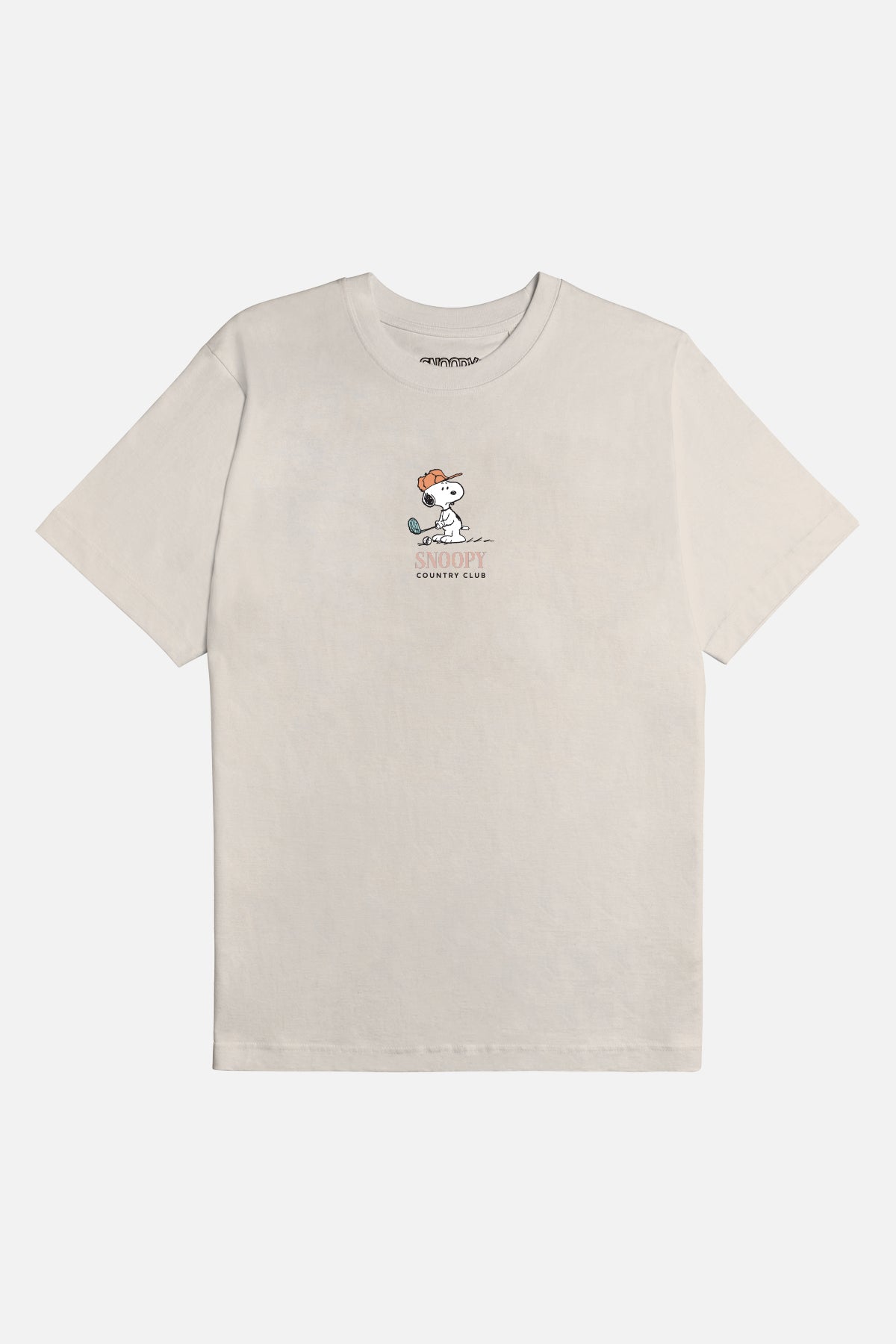 Snoopy Social Country Club T-shirt in Washed Stone