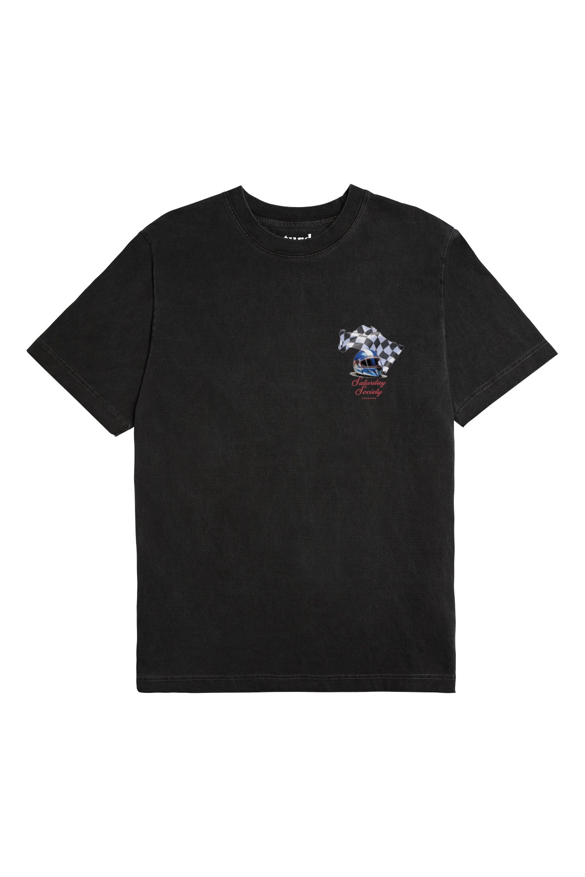 Saturday Society Meet Me On The Podium T-shirt in Black