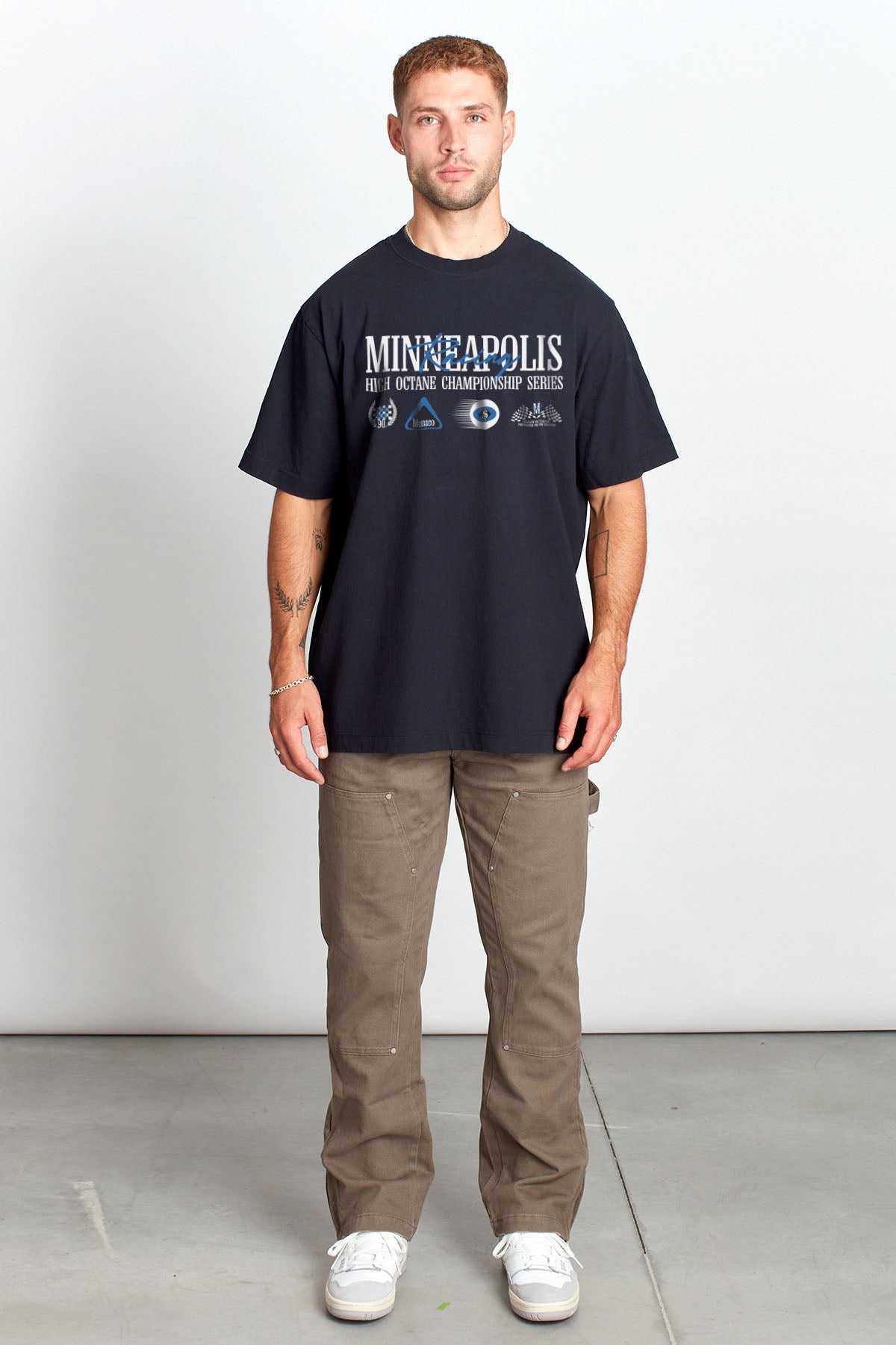 Saturday Society Minneapolis Racing T-shirt in Black