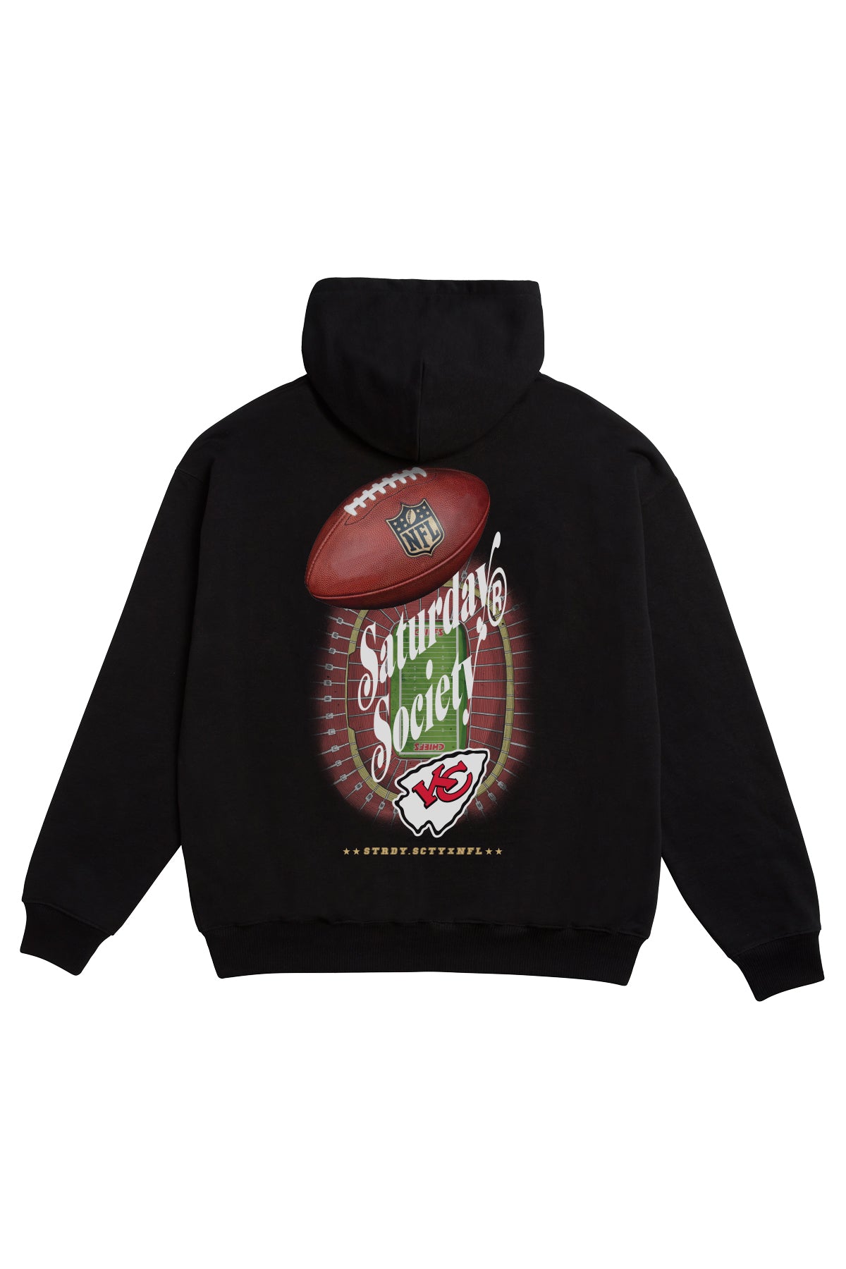 NFL KCC Stadium Hoodie in Black