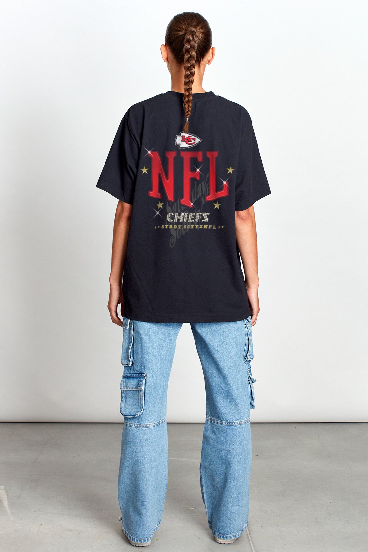 NFL KCC Shine T-shirt in Black