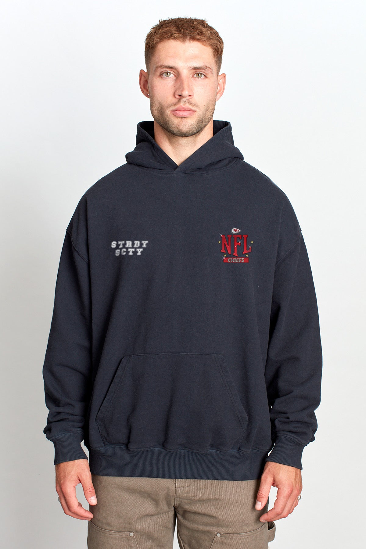 NFL KCC Shine Hoodie in Black