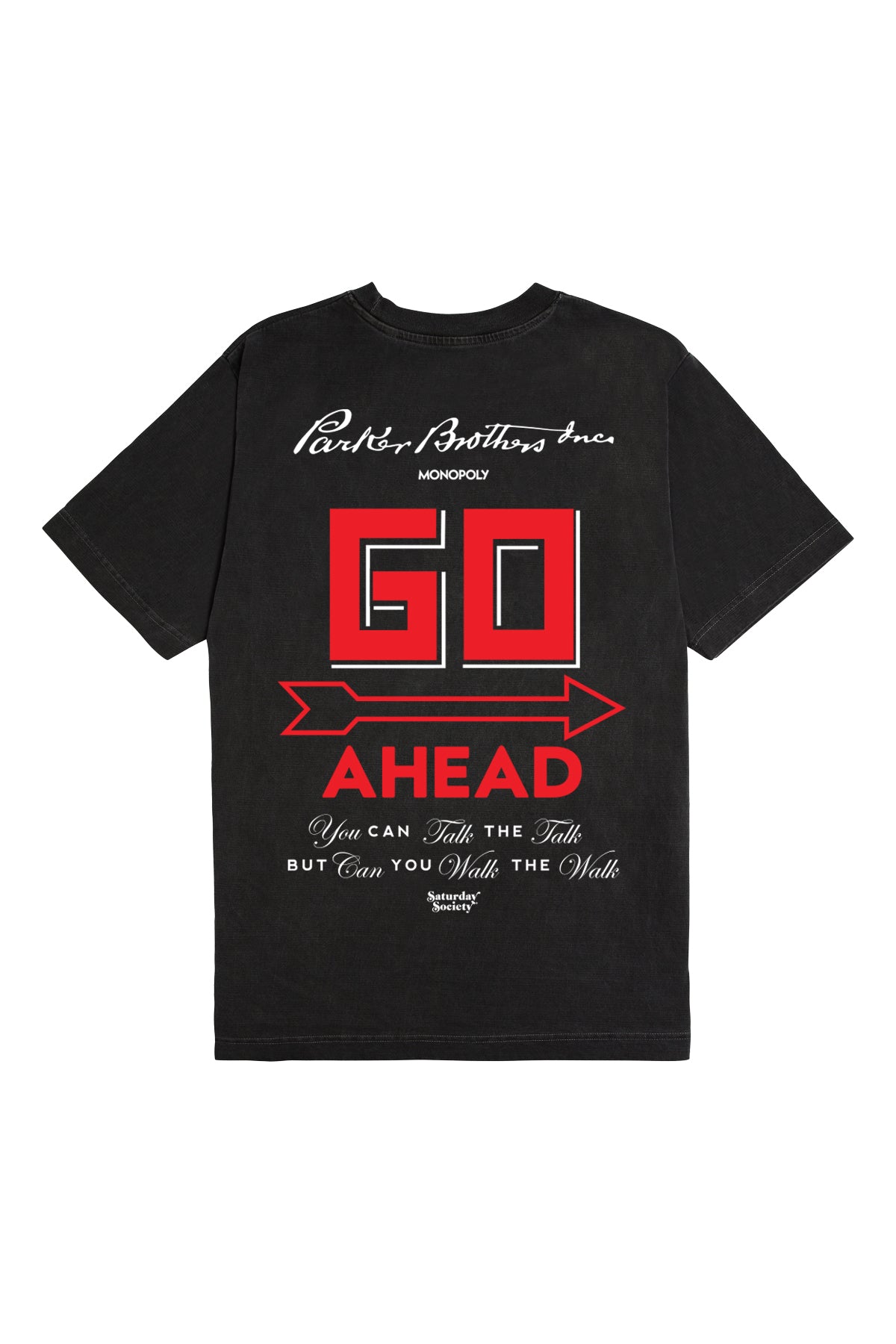 Monopoly Go Ahead T-shirt in Black