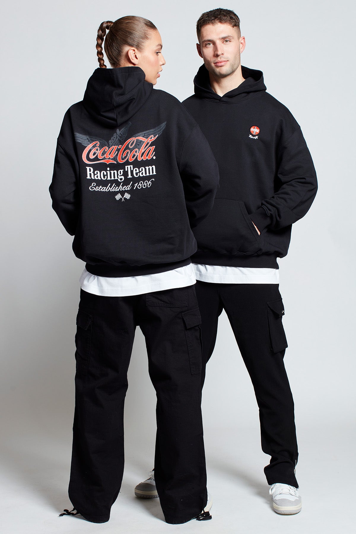 Coca-Cola Racing Team Hoodie in Black
