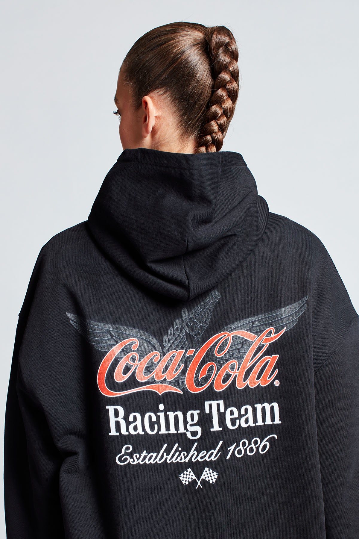 Coca-Cola Racing Team Hoodie in Black