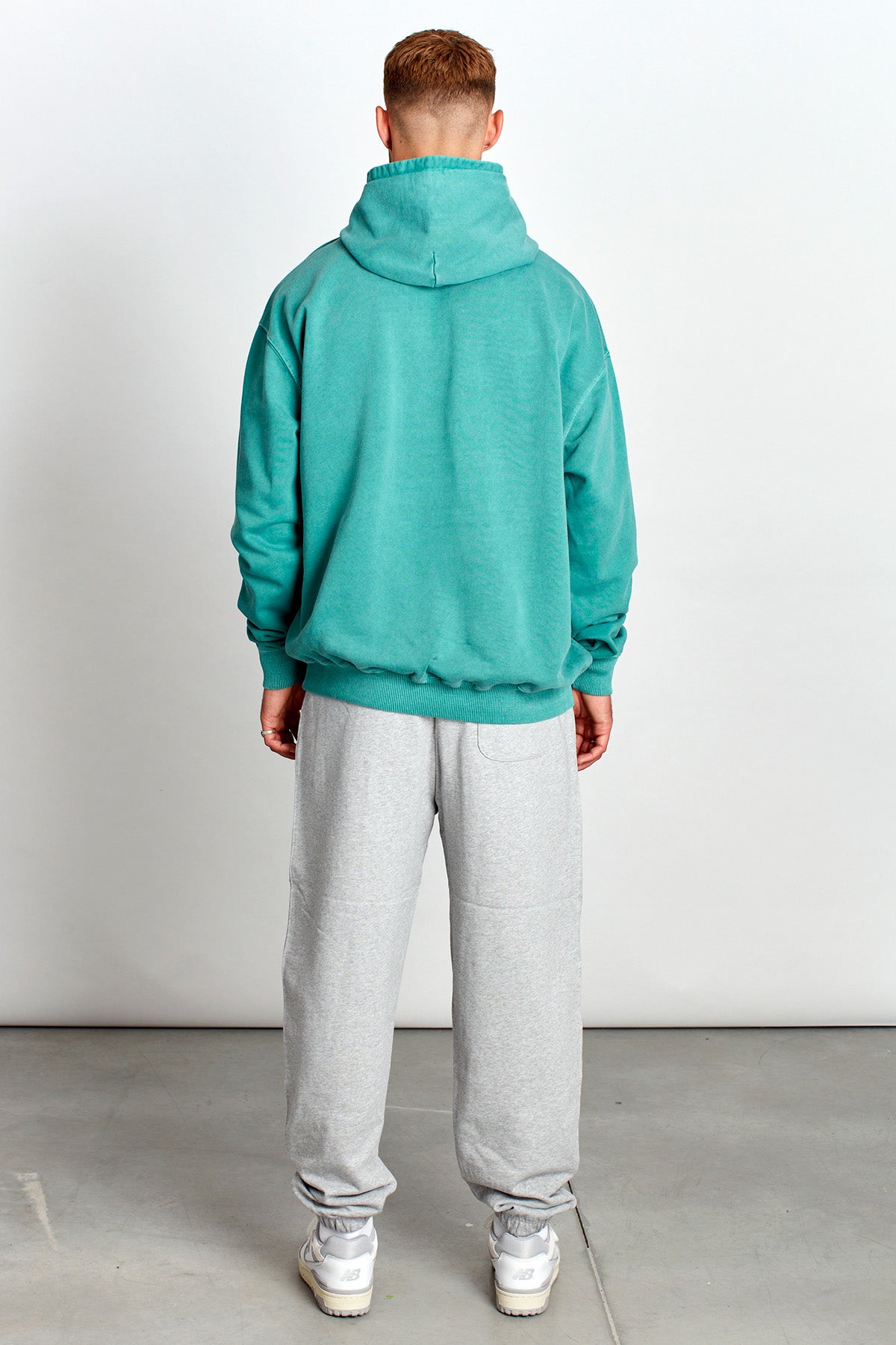 Saturday Society Minimals Hoodie in Athletic Green