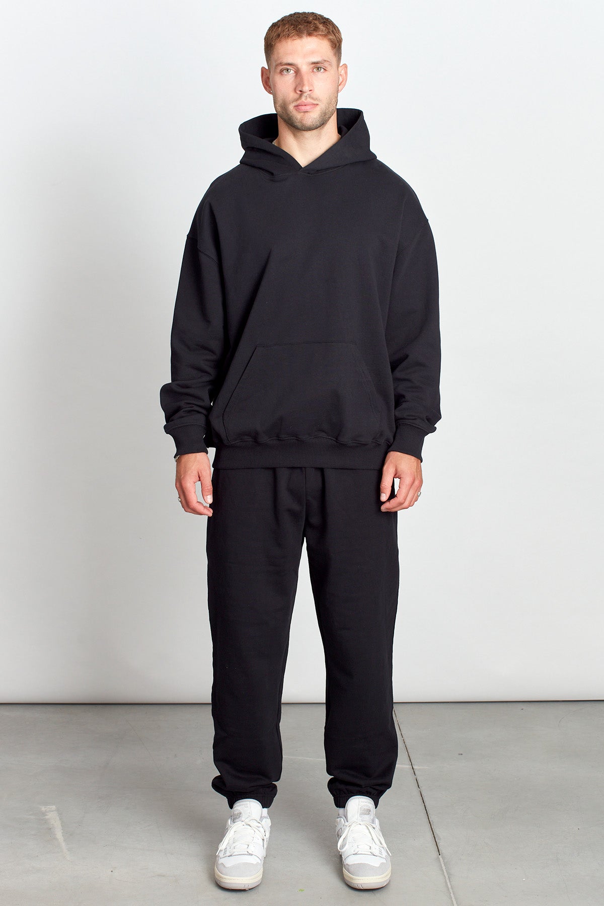 Saturday Society Minimals Hoodie in Black