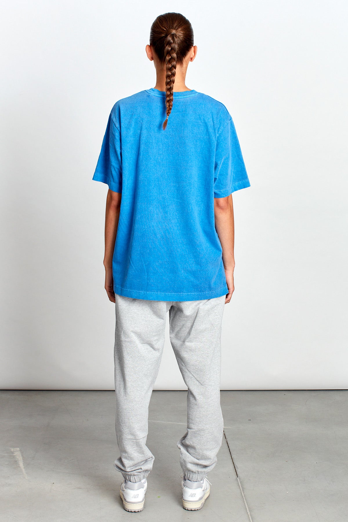 Saturday Society Minimals T-shirt in Federal Blue