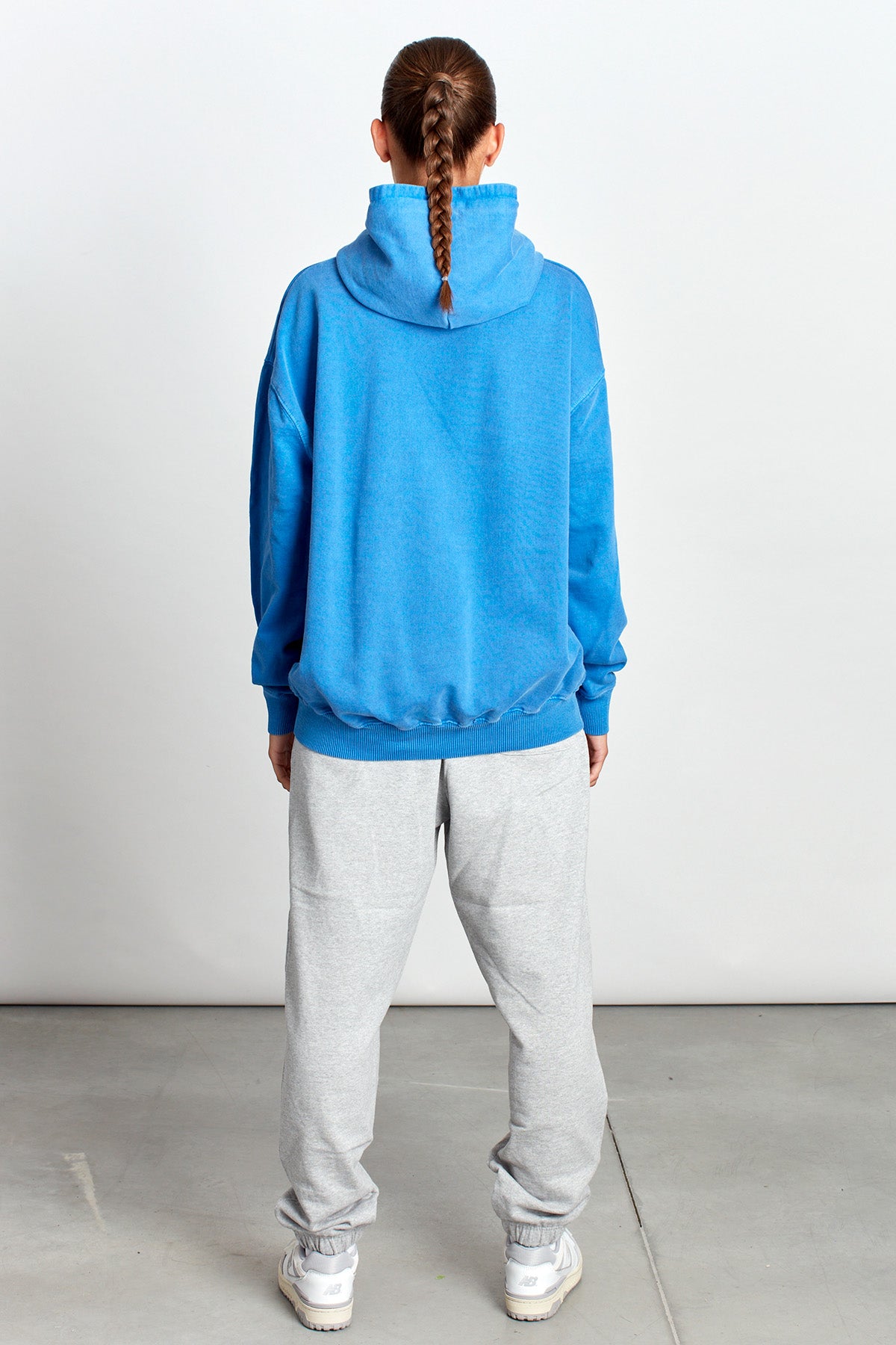 Saturday Society Minimals Hoodie in Federal Blue