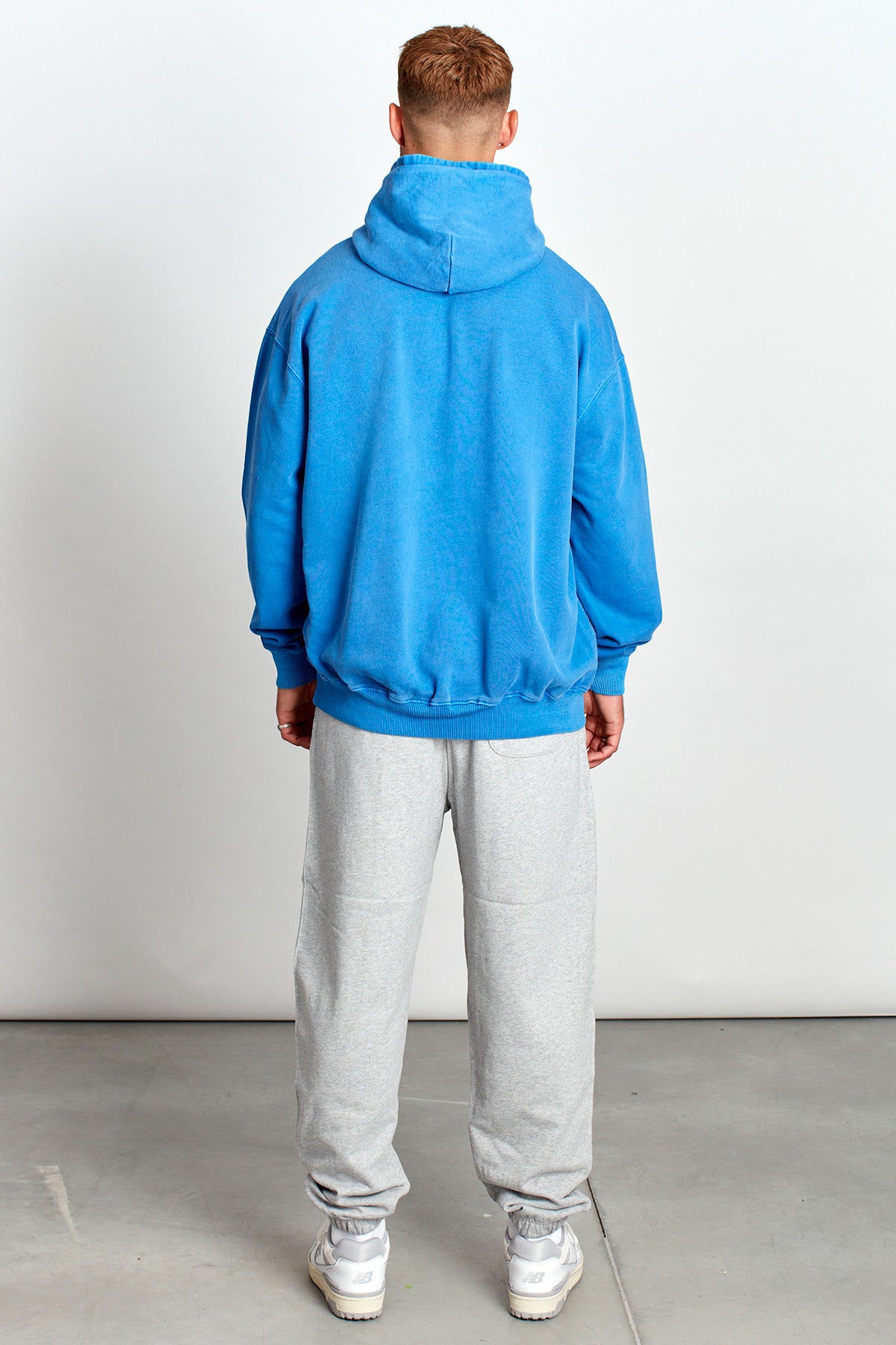 Saturday Society Minimals Hoodie in Federal Blue