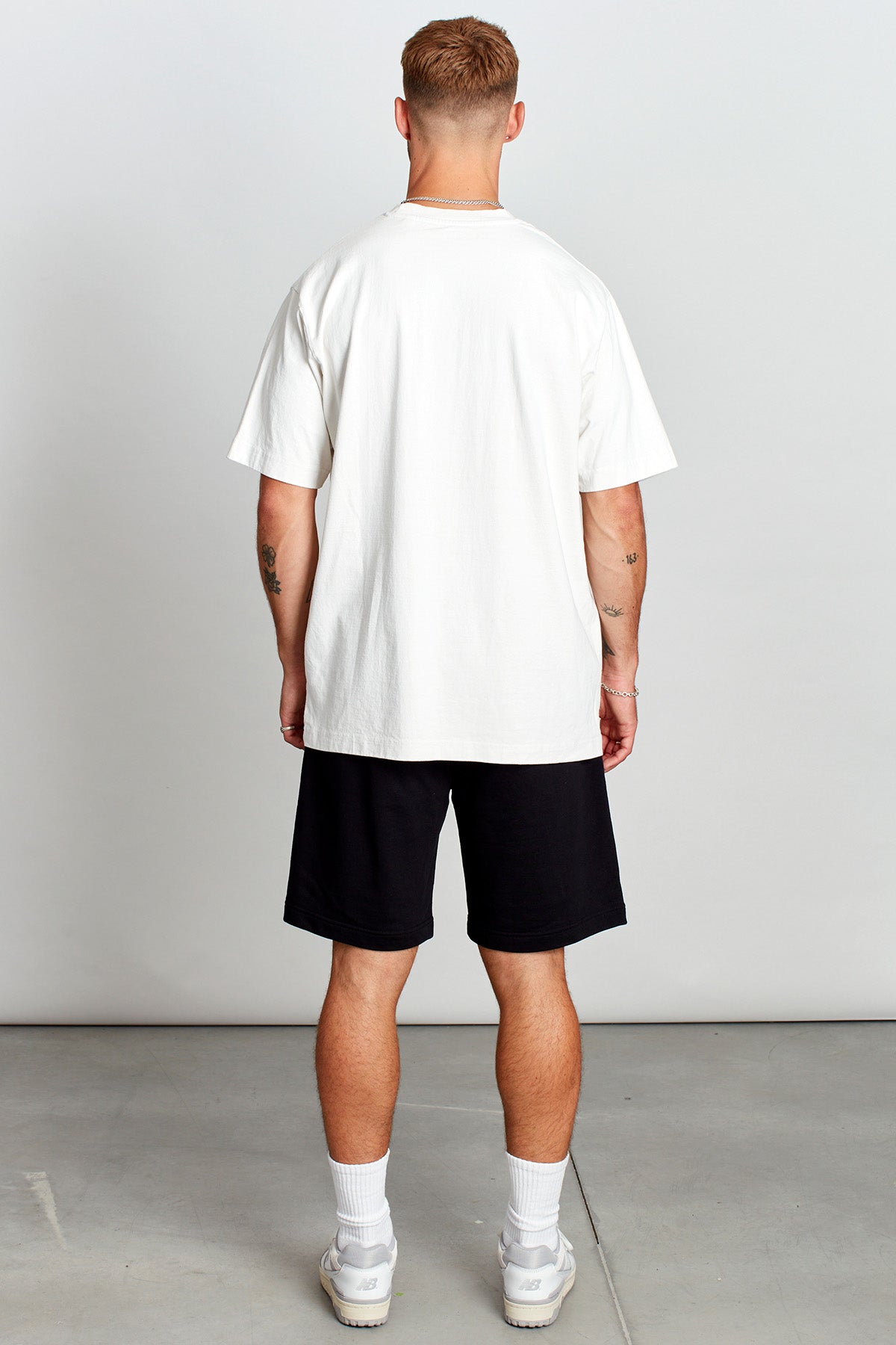 Saturday Society Minimals T-shirt in Vintage White