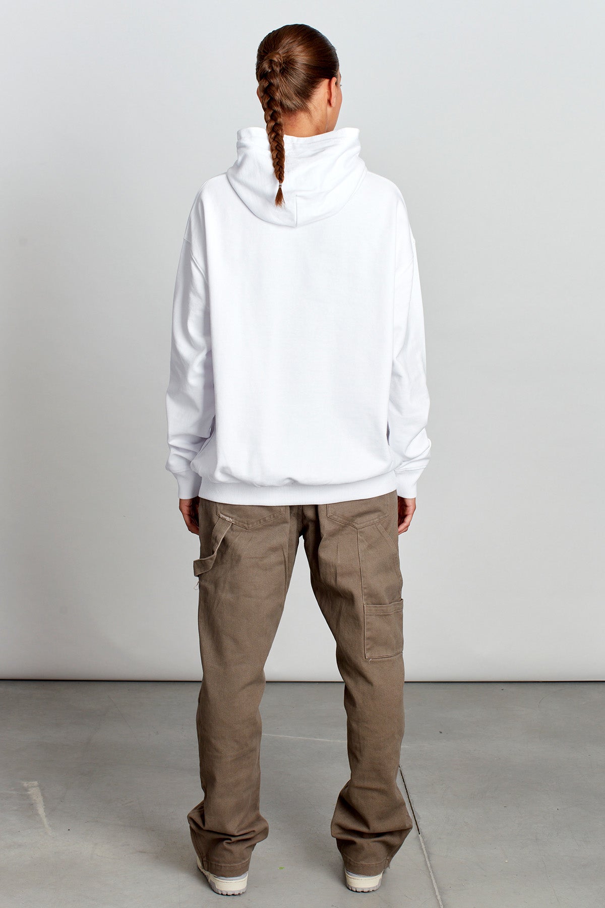 Saturday Society Minimals Hoodie in White