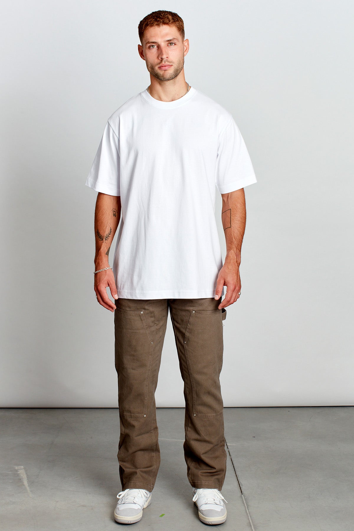 Saturday Society Minimals T-shirt in White