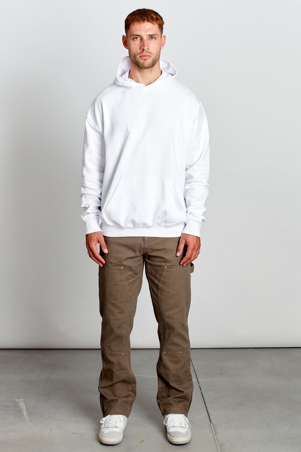 Saturday Society Minimals Hoodie in White