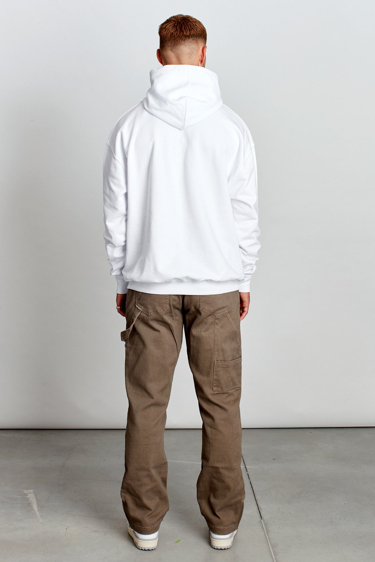 Saturday Society Minimals Hoodie in White