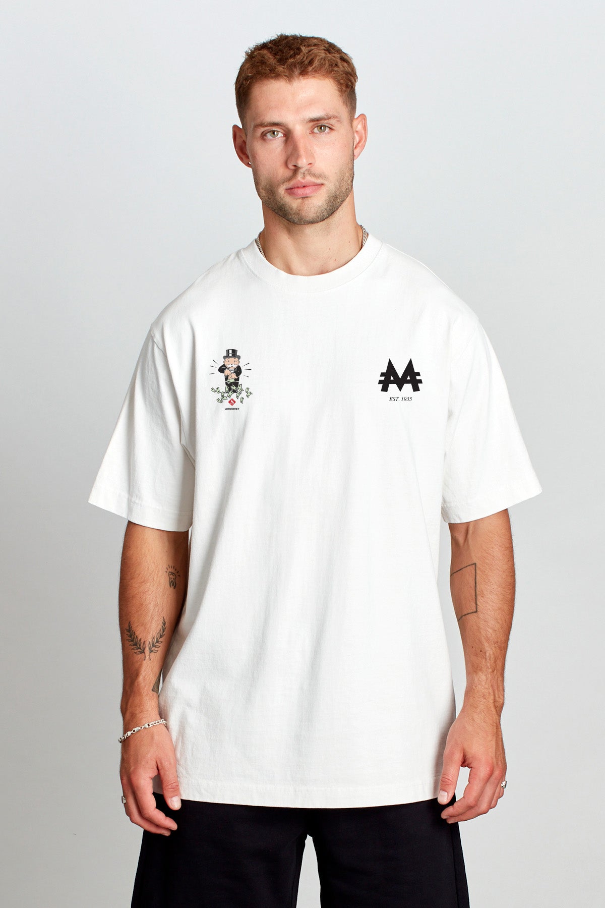 Monopoly Payday T-shirt in Vintage White