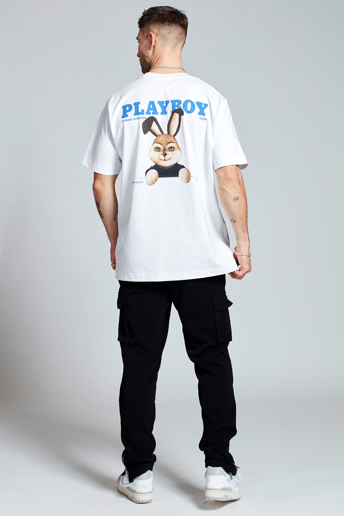 Playboy Bunny T-shirt in White