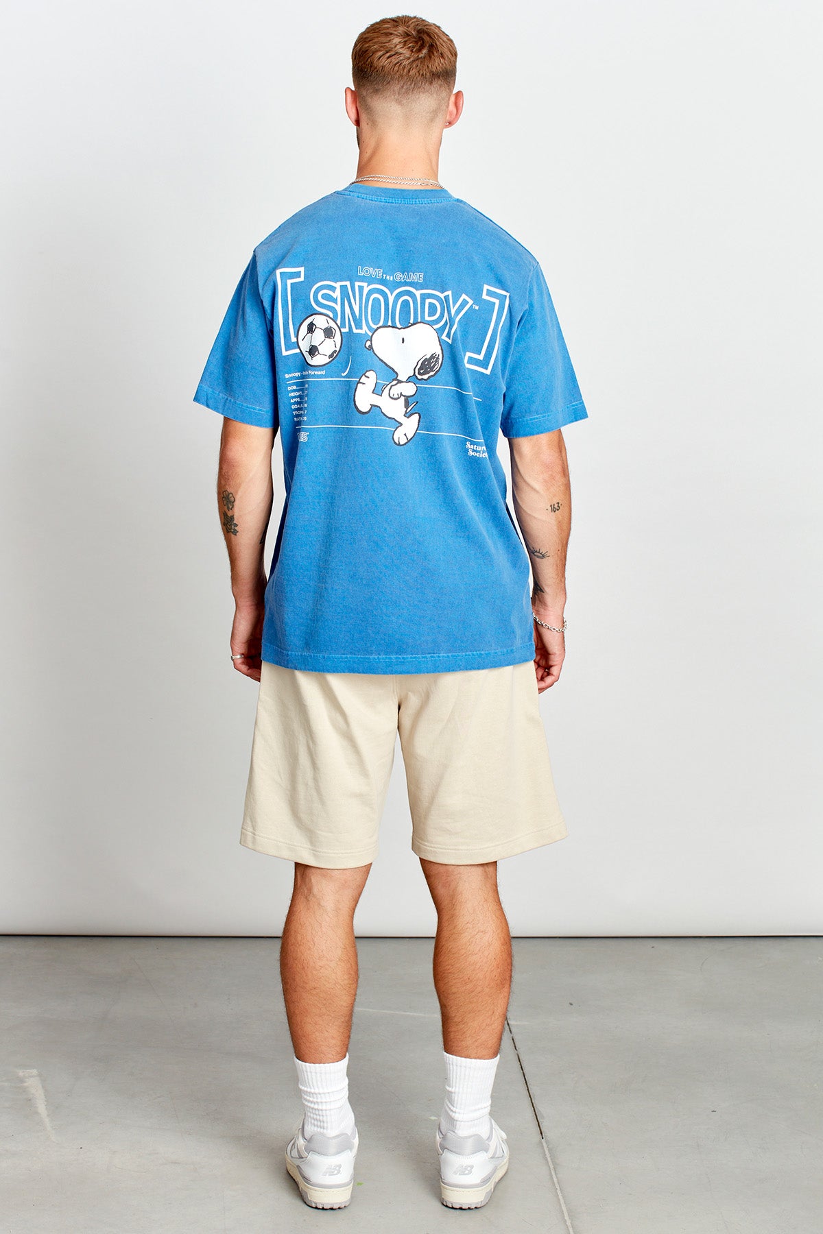 Snoopy Trumps T-shirt in Federal Blue