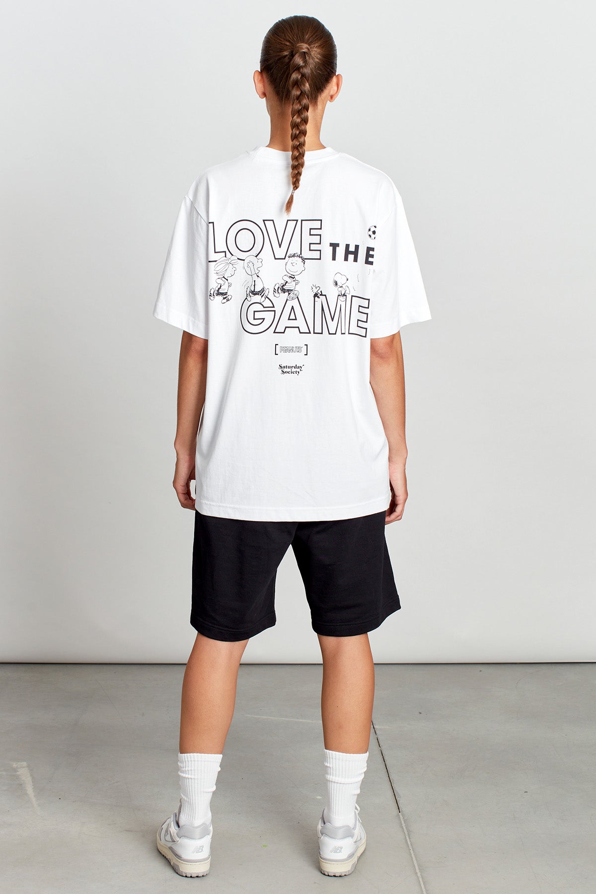 Snoopy Love The Game T-shirt in White