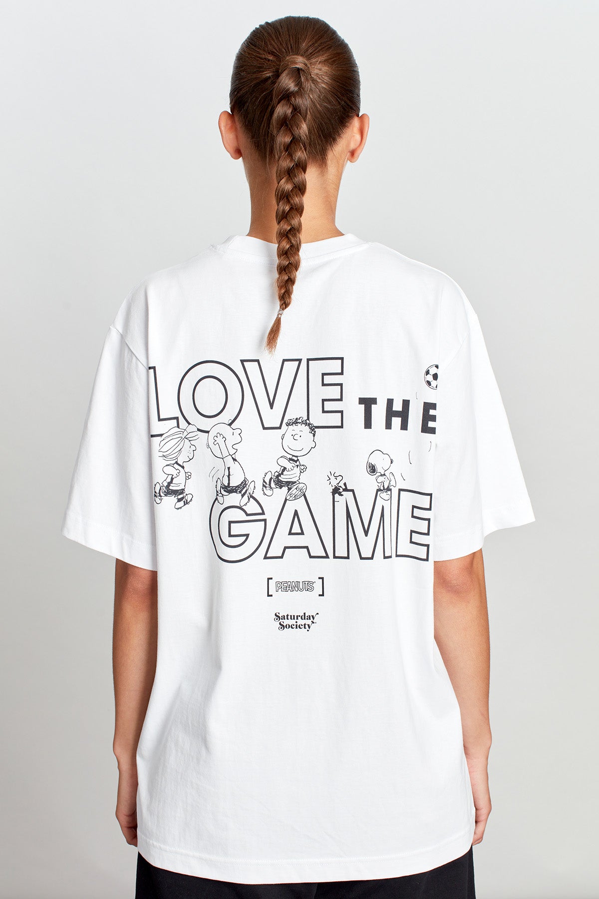 Snoopy Love The Game T-shirt in White