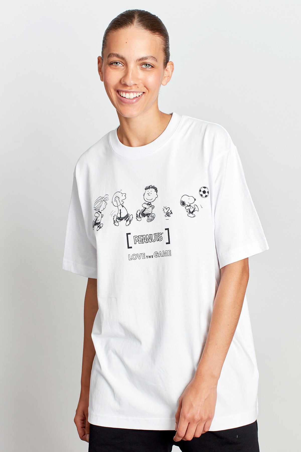 Snoopy Love The Game T-shirt in White