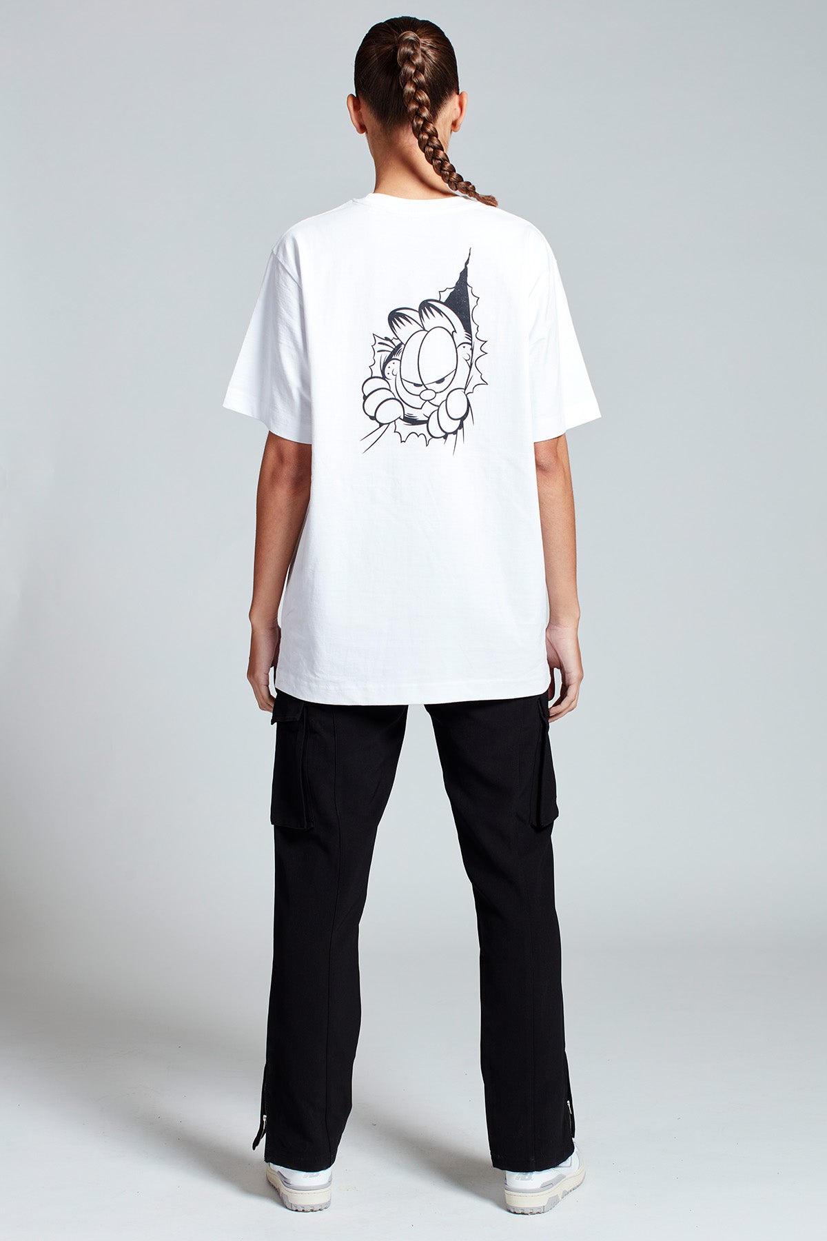 Garfield Attitude T-shirt in White
