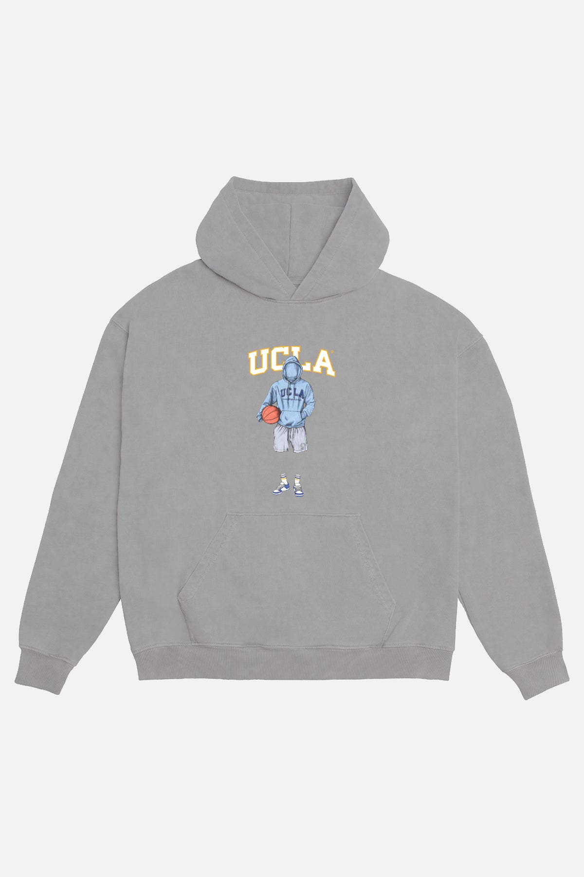 UCLA Yesterday Hoodie in Cool Grey